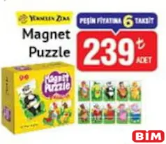 YÜKSELEN ZEKA MAGNET PUZZLE fiyat ve kampanya bilgisi